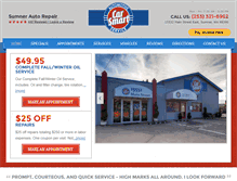 Tablet Screenshot of carsmartautoservice.com